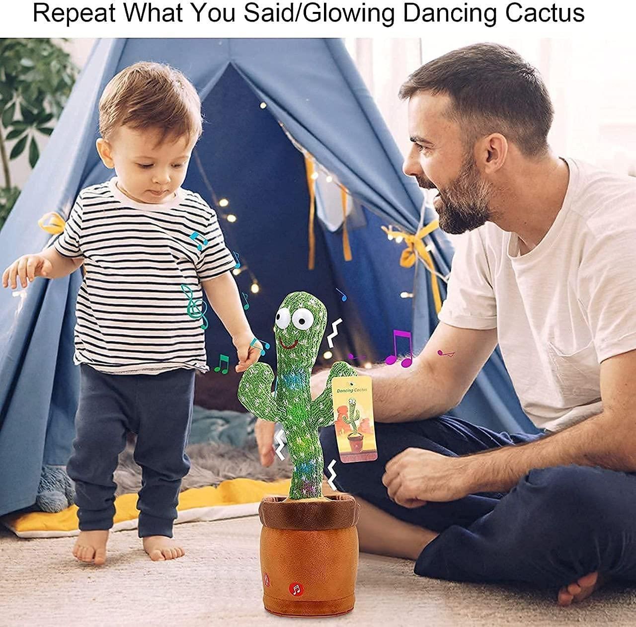 LED Musical Dancing Mimicry Cactus Toy - OMG! Deals