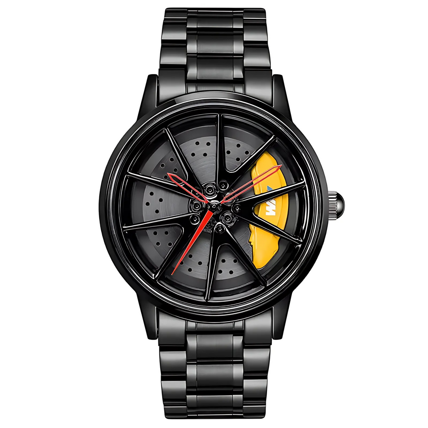 Men's Sports Car Rim Watch with Spinning Dial