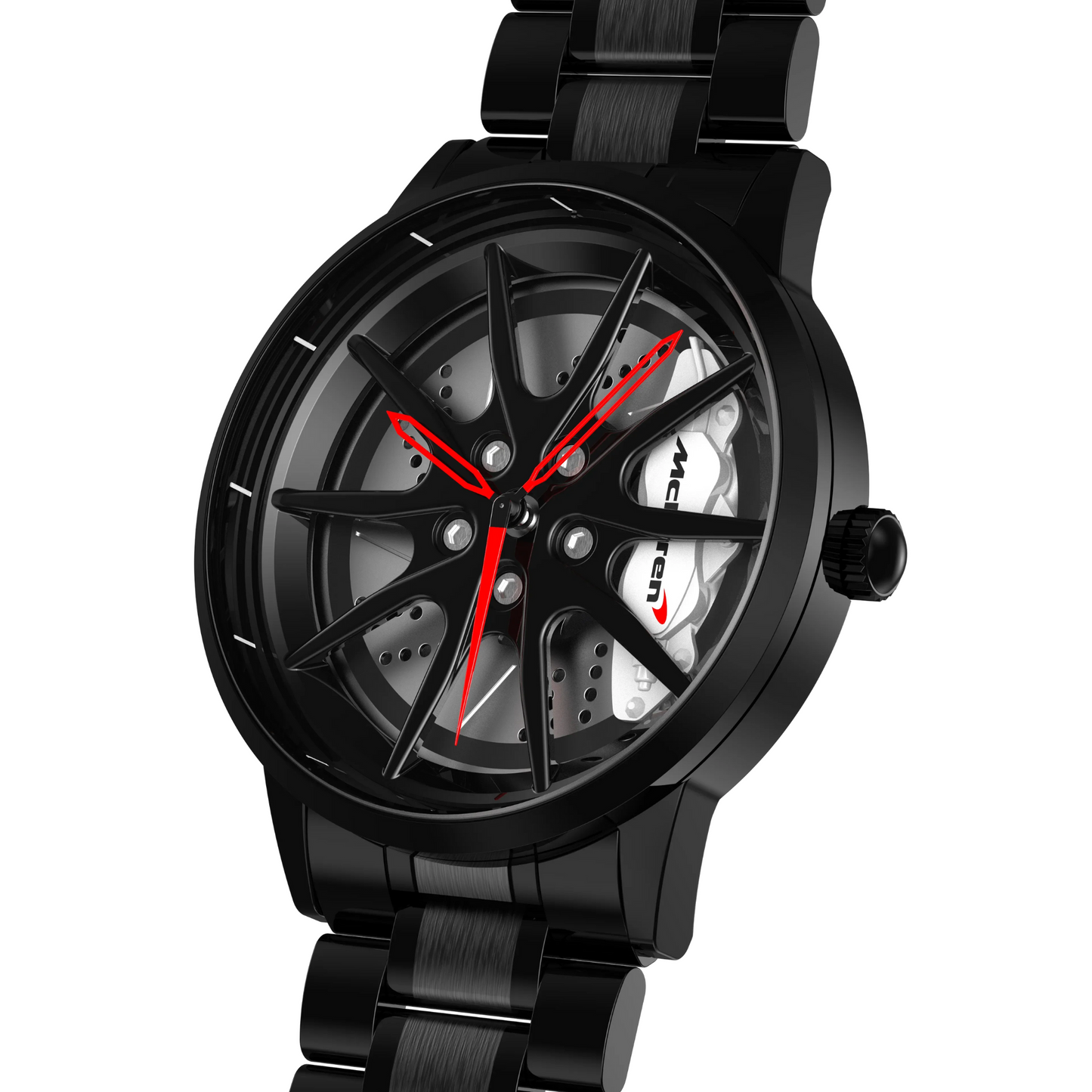 Men's Sports Car Rim Watch with Spinning Dial