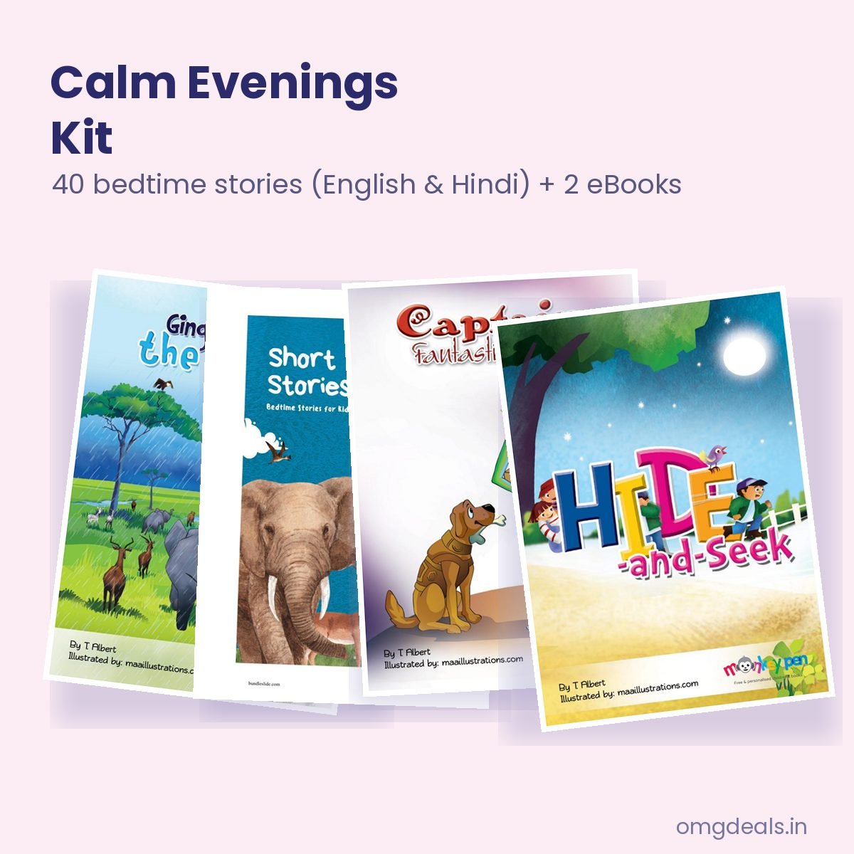Bedtime story eBooks and parenting guides
