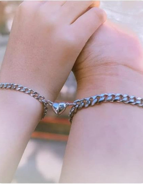 2PCS Matching Heart Bracelets for Couples