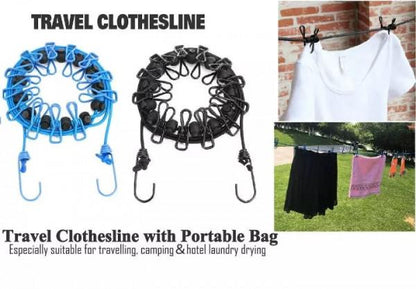 12 PC Travel Cloths Line