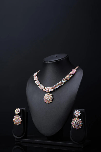 Elegant Necklace and Earrings Set of 3