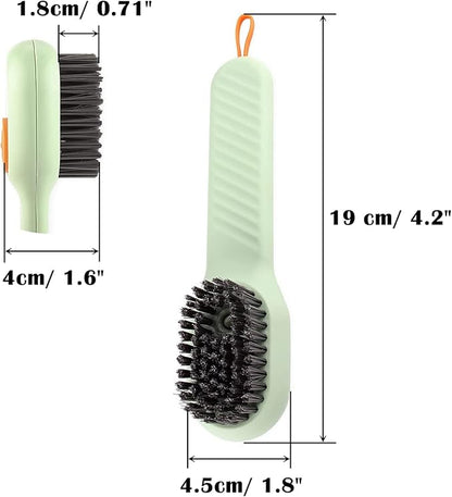 Multifunctional Liquid Shoe Cleaning Brush with Soap Dispenser