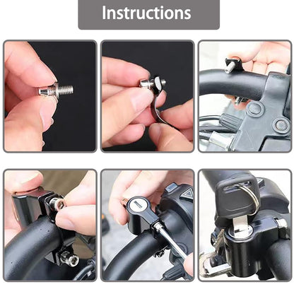 Helmet Lock for Bike