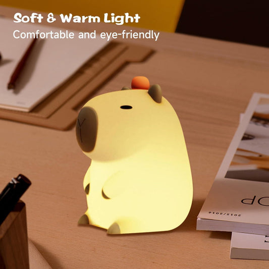 USB Rechargable Capybara Night Light