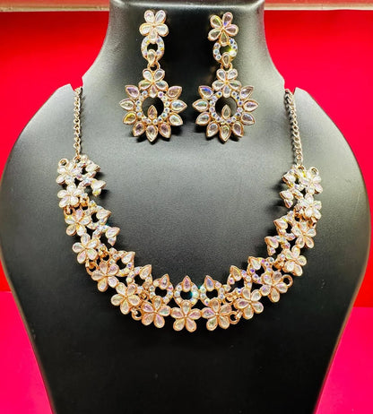 Elegant Necklace and Earrings Set of 3