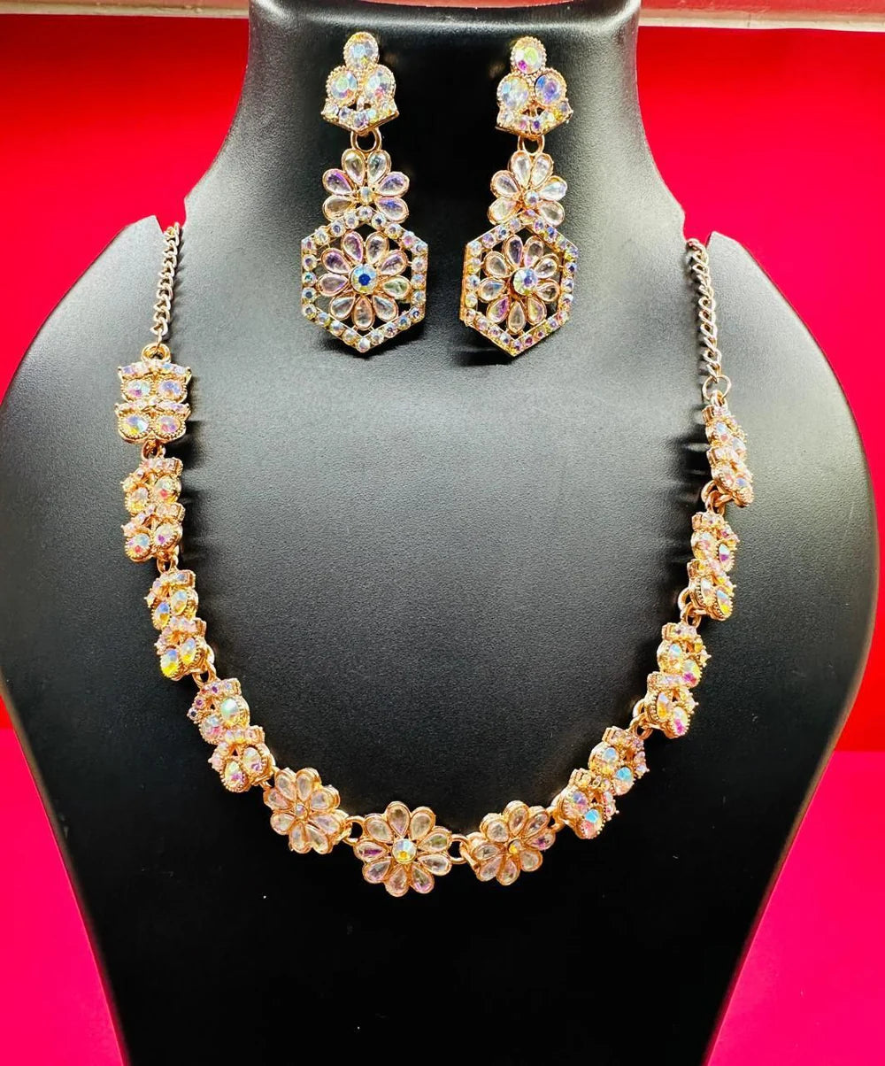 Elegant Necklace and Earrings Set of 3