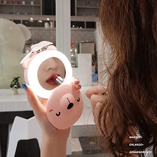 Mini Handheld Fan & Makeup Mirror