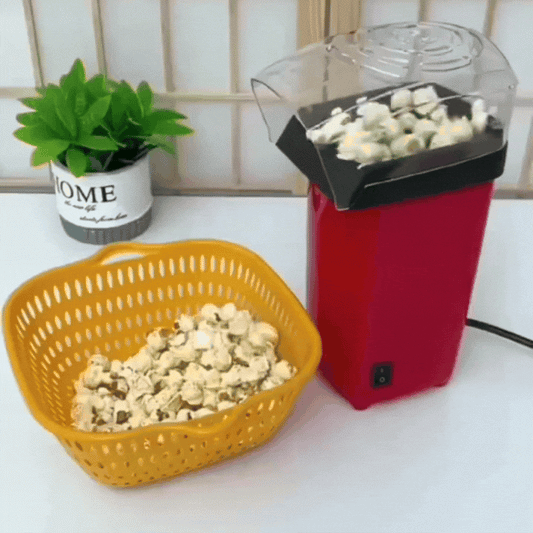 Hot Air Popcorn Maker, Oil Free, Healthy and Delicious Snack (𝟏𝟓 𝐘𝐞𝐚𝐫 𝐰𝐚𝐫𝐫𝐚𝐧𝐭𝐲)