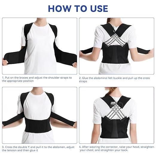 Adjustable Back Posture Pain Belt for Women & Men - OMG! Deals