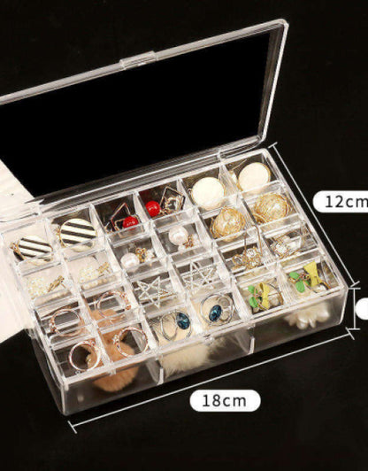 Earring, Ring, Necklace Jewelry Organizer Case