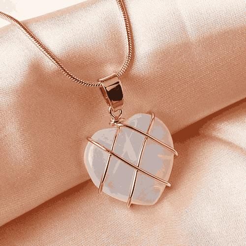 Fashion Metal Love Heart Crystal Pendant - OMG! Deals