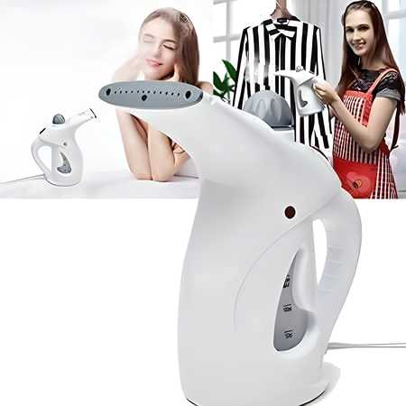 Fast Heat - up Portable Handheld Garment/Facial Vapor Steamer Iron Brush for Home and Travel Handy (Multicolour) - OMG! Deals