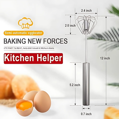 Manual Kitchen Hand Whisk Mixer