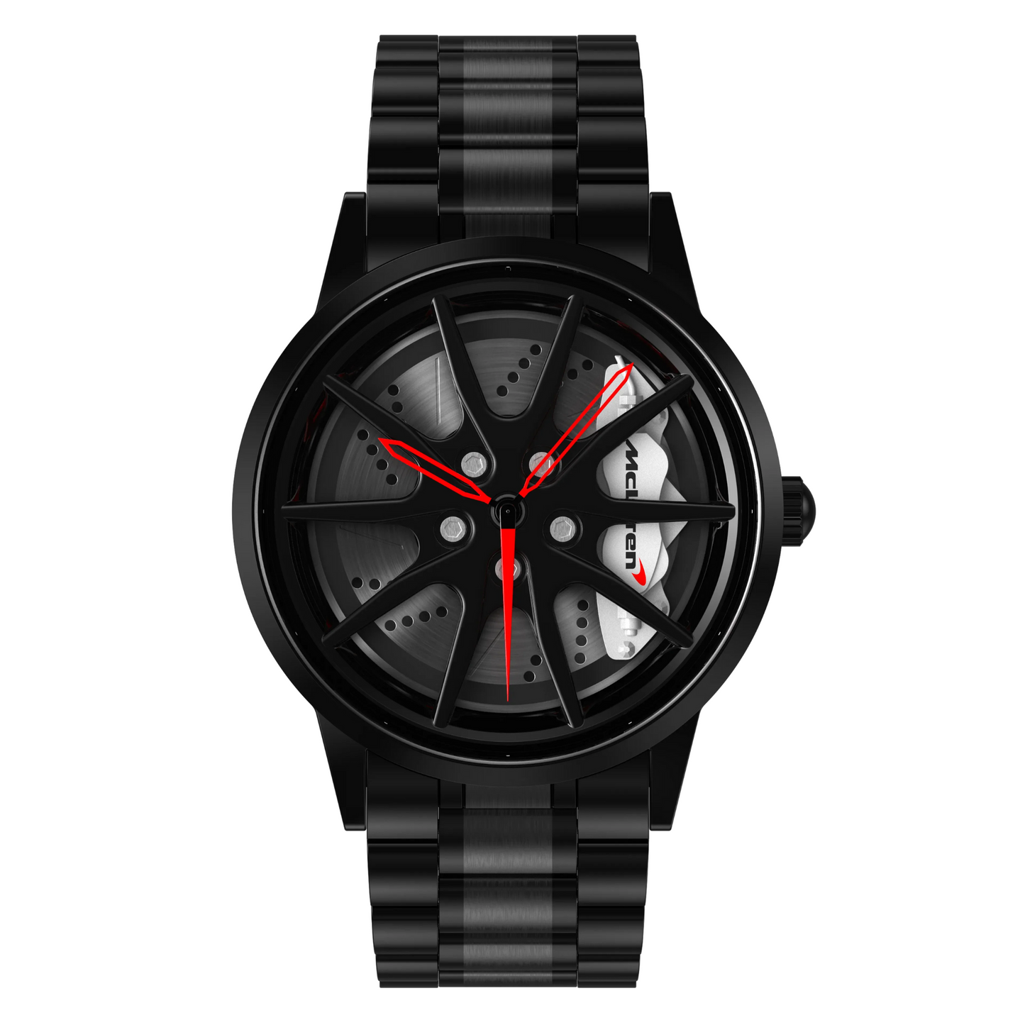 Men's Sports Car Rim Watch with Spinning Dial