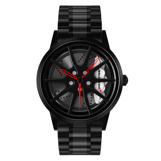 Men's Sports Car Rim Watch with Spinning Dial