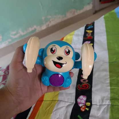 Dancing and Rolling Tumble Monkey Doll