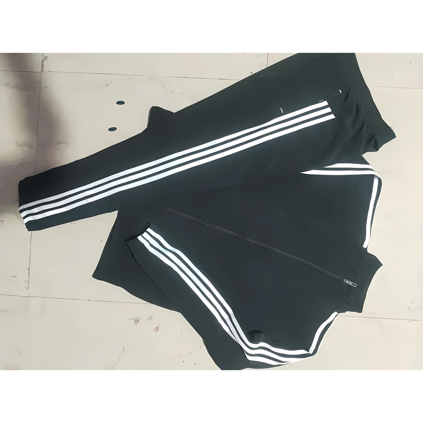 Men's Side Stripe 4 Way Polyester Track Suit