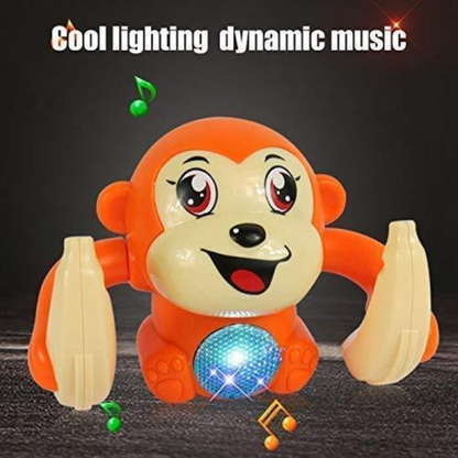 Dancing and Rolling Tumble Monkey Doll